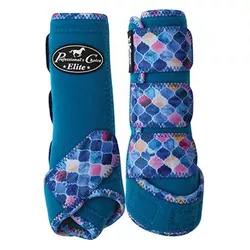 Boleteira Professionals Choice Elite - Turquesa/Es... - PROTEC HORSE - A LOJA DOS GRANDES CAMPEÕES