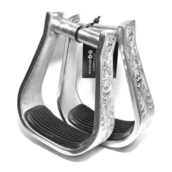 Estribo Floral Aluminio Boots Horse - 21100 - PROTEC HORSE - A LOJA DOS GRANDES CAMPEÕES