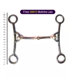 Freio preto - 50013 Bolinha Liso - 15880 - PROTEC HORSE - A LOJA DOS GRANDES CAMPEÕES