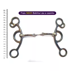 Freio preto - 50023 Bolinha Liso e Ossinho - 15882 - PROTEC HORSE - A LOJA DOS GRANDES CAMPEÕES