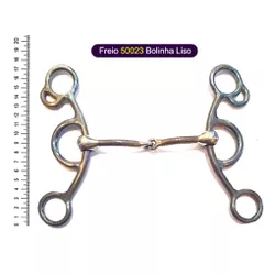 Freio preto - 50023 Bolinha Liso - 15910 - PROTEC HORSE - A LOJA DOS GRANDES CAMPEÕES