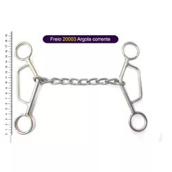 Freio Protec Horse - 20003 Argola corrente - 15634 - PROTEC HORSE - A LOJA DOS GRANDES CAMPEÕES