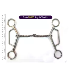 Freio Protec Horse - 20003 Argola torcido - 15640 - PROTEC HORSE - A LOJA DOS GRANDES CAMPEÕES