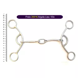 Freio Protec Horse - 20016 Argola Liso - Elo - 158... - PROTEC HORSE - A LOJA DOS GRANDES CAMPEÕES