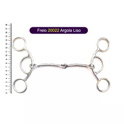 Freio Protec Horse - 20022 Argola Liso - 15848 - PROTEC HORSE - A LOJA DOS GRANDES CAMPEÕES