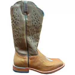 Bota Jácomo Feminina ARRAIA WHISKY - CRAZY AMÊNDOA... - PROTEC HORSE - A LOJA DOS GRANDES CAMPEÕES