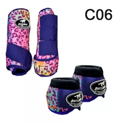 Kit Simples Boots Horse Cloche e Boleteira - Estam... - PROTEC HORSE - A LOJA DOS GRANDES CAMPEÕES