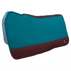 MANTA BOOTS HORSE OPEN PAD TAMBOR LÃ - AZUL TURQUE... - PROTEC HORSE - A LOJA DOS GRANDES CAMPEÕES