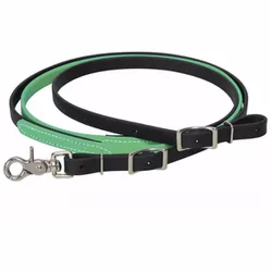 Redea de Silicone Weaver - Verde - 12983 - PROTEC HORSE - A LOJA DOS GRANDES CAMPEÕES