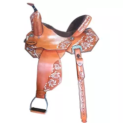  SELA FORMA PROTEC HORSE COURO HAVANA - BORDADO BR... - PROTEC HORSE - A LOJA DOS GRANDES CAMPEÕES