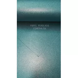 Papel Perolado Esmeralda - QPAPEIS LTDA