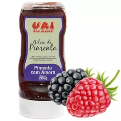 Geleia de Pimenta com Amora Uai Red Pepper Pote Pl... - Vim da Canastra