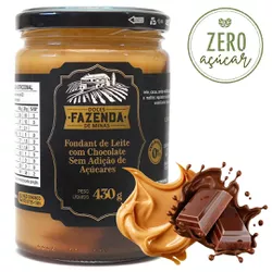 Doce de Leite com Chocolate Zero Açúcar Fazenda de... - Vim da Canastra