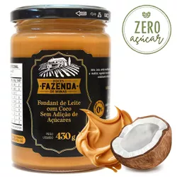Doce de Leite com Coco Zero Açúcar Fazenda de Mina... - Vim da Canastra
