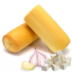 Queijo Provolone Defumado Com Alho da Serra Canast... - Vim da Canastra