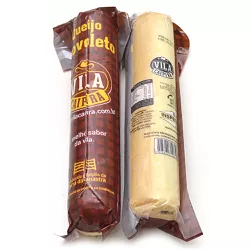 QUEIJO PROVOLETO DEFUMADO 400 GRAMAS VILA CAIPIRA - Vim da Canastra