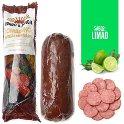 LOMBINHO ESPECIAL DEFUMADO SABOR LIMÃO 550 GRAMAS - Vim da Canastra