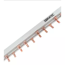 BARRAMENTO PENTE TRIFASICO 54P 63A (3 DENTES) SIBR... - Rabelo Materiais Para Construção