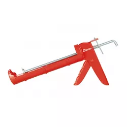 PISTOLA APLICADOR SILICONE USO LEVE TIPO CANOA 608... - Rabelo Materiais Para Construção