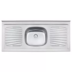 PIA INOX SEM CONCRETO Nº 3 120X52X13CM 93041/526 T... - Rabelo Materiais Para Construção