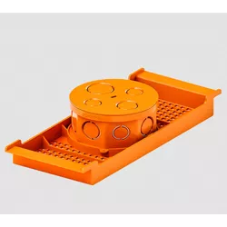 CAIXA DE CENTRO PARA LAJE/TETO 11X25CM 1256 KRONA - Rabelo Materiais Para Construção