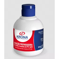 SOLUÇÃO LIMPADORA PREPARADORA 200 ML 0520 KRONA - Rabelo Materiais Para Construção