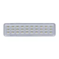 LUMINÁRIA DE EMERGÊNCIA 30 LEDS 16CM LEA 30 INTELB... - Rabelo Materiais Para Construção