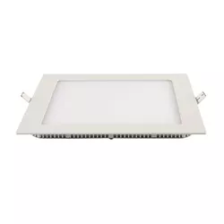 PAINEL LED QUADRADO EMBUTIR 18W 218 MM ALUMÍNIO 6.... - Rabelo Materiais Para Construção