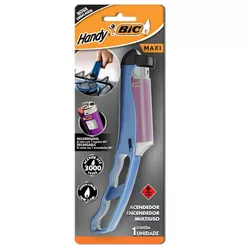 ACENDEDOR MULTIUSO RECARREGÁVEL HANDY BIC - Rabelo Materiais Para Construção