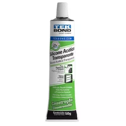 SILICONE ACETICO TRANSPARENTE 50 GR 22034001200 SA... - Rabelo Materiais Para Construção