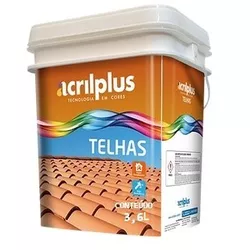 RESINA TELHA CERAMICA 3,6 LITROS ACRILPLUS - Rabelo Materiais Para Construção