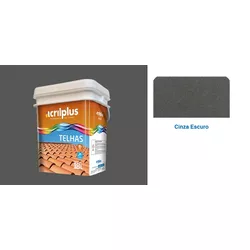 RESINA TELHA CINZA ESCURO 18 LITROS ACRILPLUS - Rabelo Materiais Para Construção