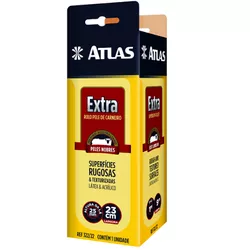ROLO LÃ PELE DE CARNEIRO EXTRA 23CM 322/22 ATLAS - Rabelo Materiais Para Construção
