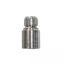 PROLONGADOR ESTRIA CROMADO 1 CM 4136012 DECA - Rabelo Materiais Para Construção