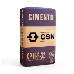 CIMENTO CPII F 32 50KG CSN - Rabelo Materiais Para Construção