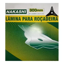 LÂMINA ROÇADEIRA 3 PONTAS 300X20X3,8MM 5539740 NAK... - Rabelo Materiais Para Construção
