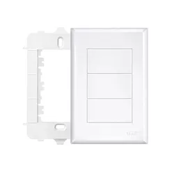 PLACA EVIDENCE COM SUPORTE CEGA 4X2 10428830 FAME - Rabelo Materiais Para Construção