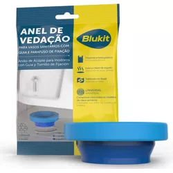 ANEL VEDAÇÃO VASO SANITÁRIO COM GUIA 340102-41 BLU... - Rabelo Materiais Para Construção