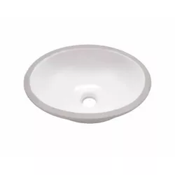 CUBA DE EMBUTIR OVAL 49,5X33X162,2CM BRANCA 176117... - Rabelo Materiais Para Construção
