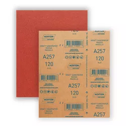 LIXA MASSA/MADEIRA GRÃO 120 A257 NORTON - Rabelo Materiais Para Construção
