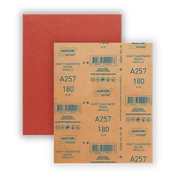 LIXA MASSA/MADEIRA GRÃO 180 A257 NORTON - Rabelo Materiais Para Construção