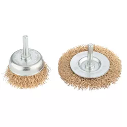 JOGO DE ESCOVAS CIRCULAR 2 PEÇAS 744809 MTX - Rabelo Materiais Para Construção