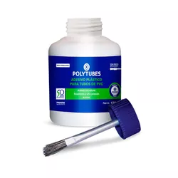 ADESIVO PVC POLYTUBES COM PINCEL 175GR PULVITEC - Rabelo Materiais Para Construção