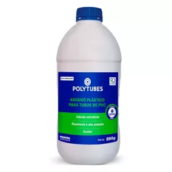 ADESIVO PVC POLYTUBES 850GR PULVITEC - Rabelo Materiais Para Construção