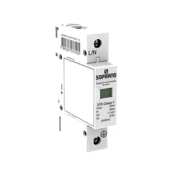 DPS UNIPOLAR 45KA CLASSE II 05190.0003.01 SOPRANO - Rabelo Materiais Para Construção