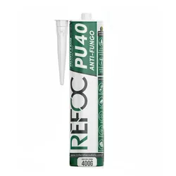 ADESIVO SELANTE PU 40 PRETO 400G 47140 REFOC - Rabelo Materiais Para Construção