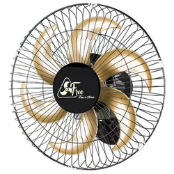 VENTILADOR PAREDE OSCILANTE 40CM BIVOLT PRETO 140W... - Rabelo Materiais Para Construção
