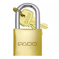 CADEADO E-60/LT-60 51000020 PADO - Rabelo Materiais Para Construção