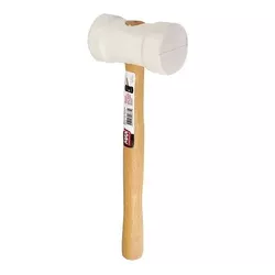 MARTELO DE BORRACHA BRANCO 60MM MAX - Rabelo Materiais Para Construção
