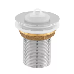 VÁLVULA PARA TANQUE CROMADA ZAMAC 1.1/4